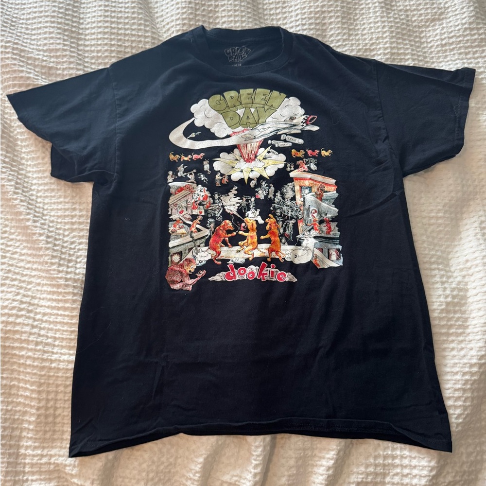 Green Day Dookie Black T-Shirt
